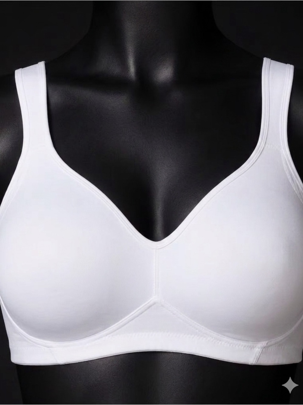 Playtex 18 Hour Wirefree Bra 46DD Nude Side & Back Smoothing #4049 NWT